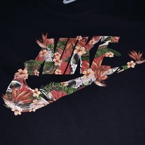 A Nike flowered shirt